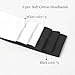 MLMOMVME 6 Pcs Black White Headbands for Women Hair Cotton Headband Non-slip Stretchy Elastic Head Wrap Holder Hair Accessories