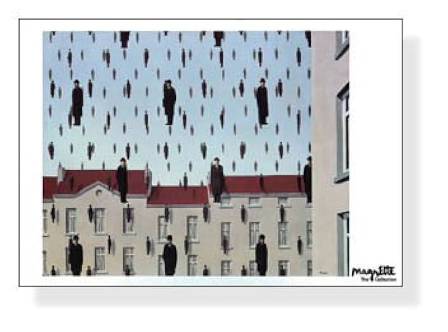 額装品/ゴルコンダ/ルネ マグリット/インテリア/アート/特別品/ポスター Amazon.co.jp: ゴルコンダ(ルネ マグリット)額装済ポスター