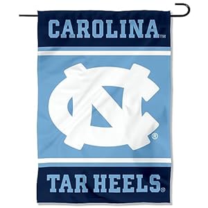 North Carolina Tar Heels Garden Flag