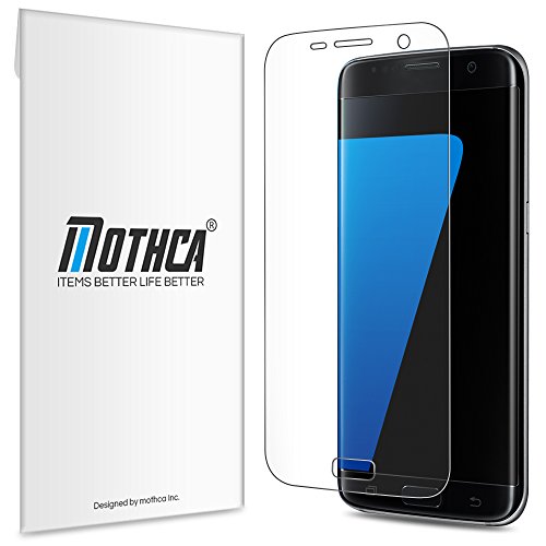 (3 Pack) Galaxy S7 Edge Screen Protector, MOTHCA Segmental Full Coverage Film Ultra Thin HD Clear Full Screen Anti-Bubble Shield Cover for Samsung Galaxy S7 Edge