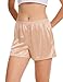 GYS Slip Shorts Culotte for Women Underwear Soft and Smooth Anti Chafing Pettipants, Nude, Small