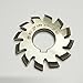 8Pcs Gear Cutter High Speed Steel Milling Cutter 20° Pressure Angle Cutting Tool Industrial Supplies M2 PA 20° Degree #1-8 Bevel Involute Gear Milling Cutter HSS Module