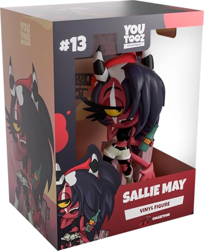 Youtooz Helluva Boss Sallie May de vinilo con base estable y caja expositora
