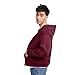 Hanes mens Full-zip Eco-smart Hoodie Hoody, Maroon, XX-Large US