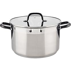 Olla San Ignacio 28 Cm Cacerola 28x16.5 cm con tapa acero inoxidable apta para inducción San Ignacio VITA