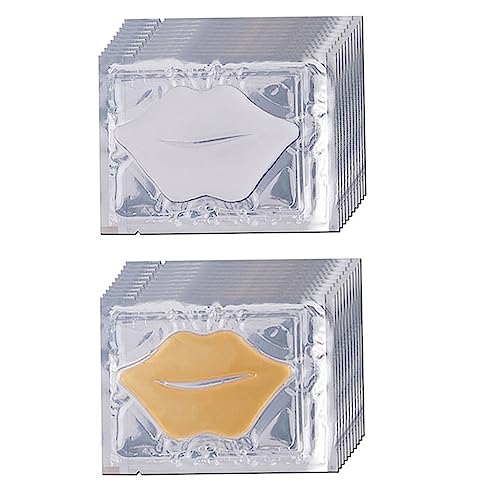 AUTSUPPL 20stücke Lippenpflegemaske Feuchtigkeitsspendend Lippenpolster Lippenmaske Lippenhautpflege Anti-falten Anti-aging Für Hauttypen Geeignet