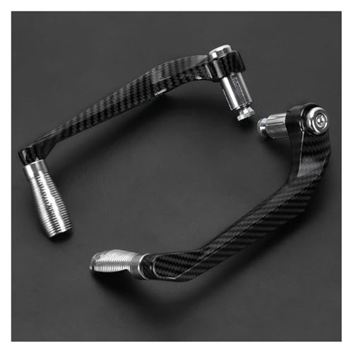 オートバイ用ハンドガード に適合 ヤマハ FZ6 FZ8 FZ1 FZ09 FZ07 FZ15 FZ25 FZ250 FZ400 FZ600 FZ750 FZ700 CNC バイクハンドルバー ブレーキ クラッチレバープロテクター(Silver)