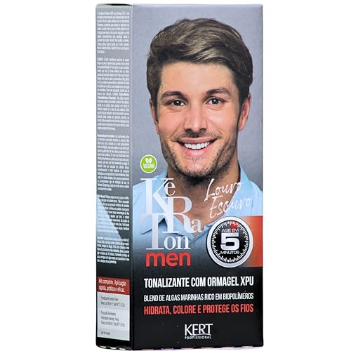Keraton Tonalizante Men 30Ml Louro Escuro