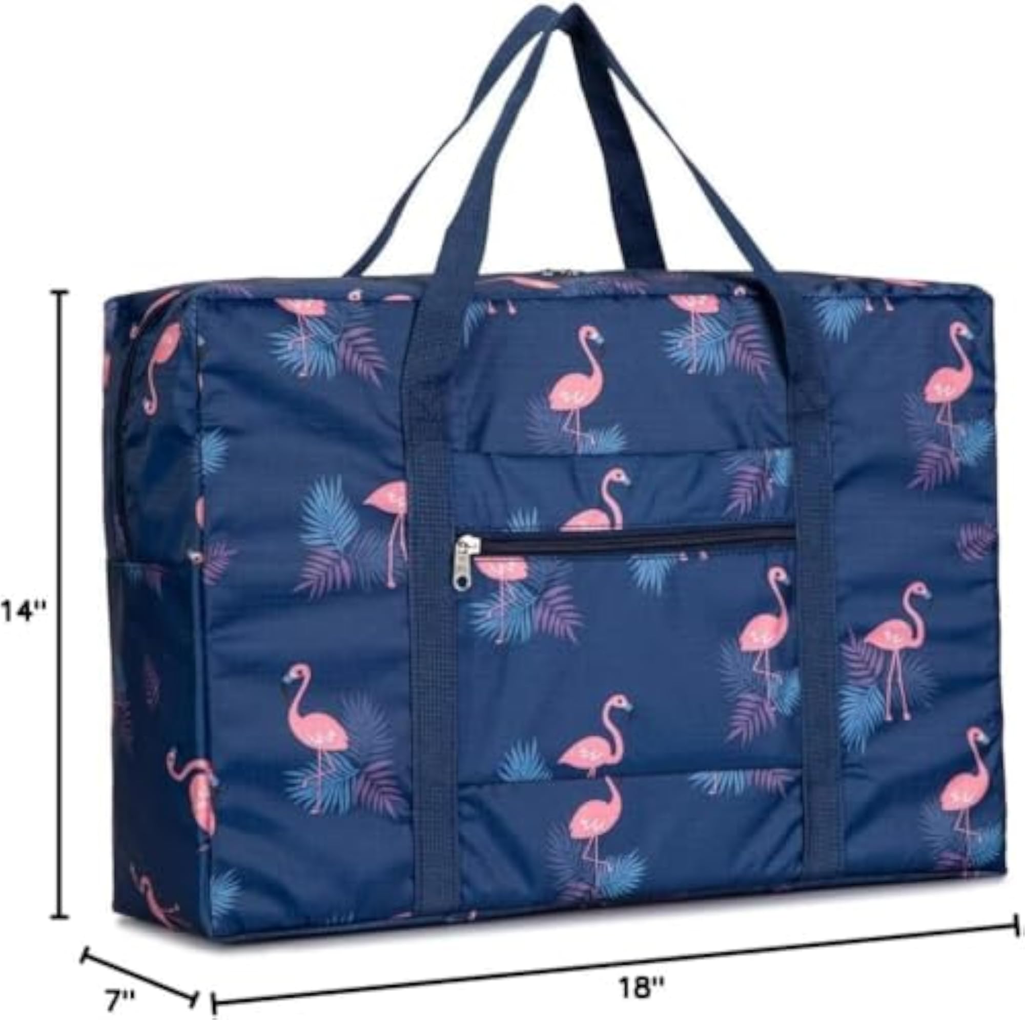 Foldable Flight Travel Duffel Tote Bag