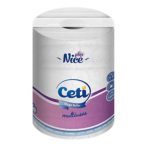Papel de cocina Ceti multiusos de alta absorción para limpieza diaria