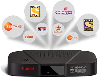Airtel DTH Only HD Set Top Box | 1 Month Ultimate Kannada Pack | Free Installation | Recording Feature | No Dish Antenna