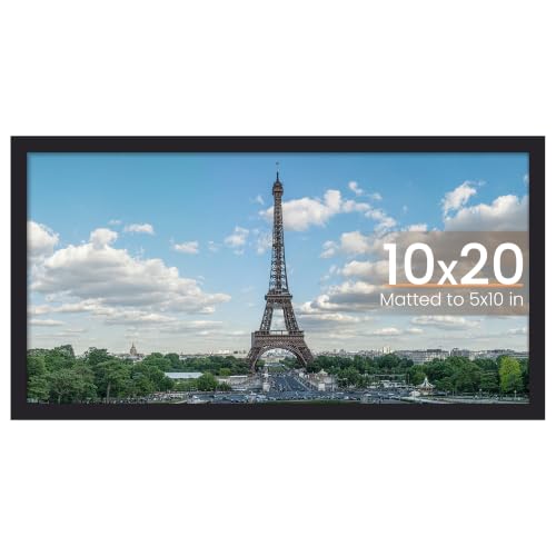 Image of upsimples 10x20 Picture Frame, Wall Decor Poster Frames, Black 1 Pack