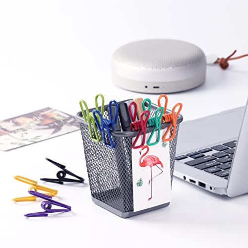 Chip Clips, Utility Pvc-Coated Steel Clip For Food Package, Chips Bag, Clothes, Parper, Pack Of 16, 2 Inch #TOP2