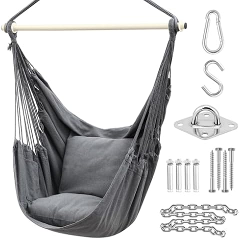 Ohuhu XL Portable Hanging Hammock Chair Cover