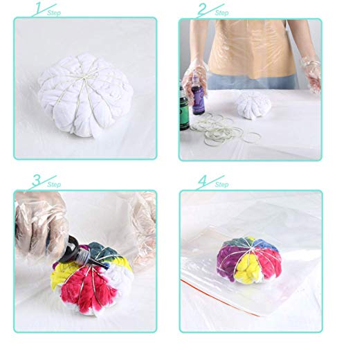 Artibetter 100 Stück Einweg-Plastikschürzen für Kunsthandwerk Malerei Kochen, Weiß, Polypropylen, 95 x 60 x 0,1 cm, Kochschürze, Einfarbig, Unisex-Erwachsene