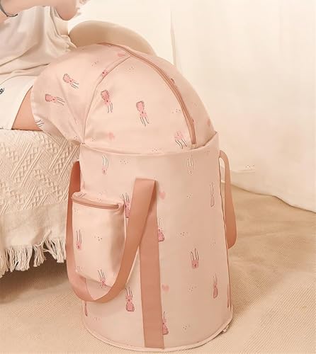 Bañera Plegable Portátil para Pies Rosa miniatura 6