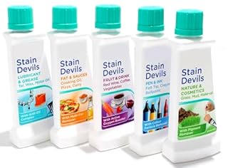 Dr Beckmann Stain Devils Complete Stain Remover Kit (4 x 50ml, 1 x 50g)