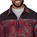 Coleman Diamond Quilted Flannel Shirt Jacket - Mens Plaid Flannel Winter Jacket for Outdoor Hiking, Camping, and Hunting Red X-Large