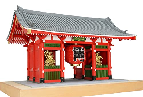 ウッディジョー 1/50 雷門 塗装タイプ 木製模型 組立キット ウッディジョー 1/50 雷門 塗装タイプ 木製模型 組立キット