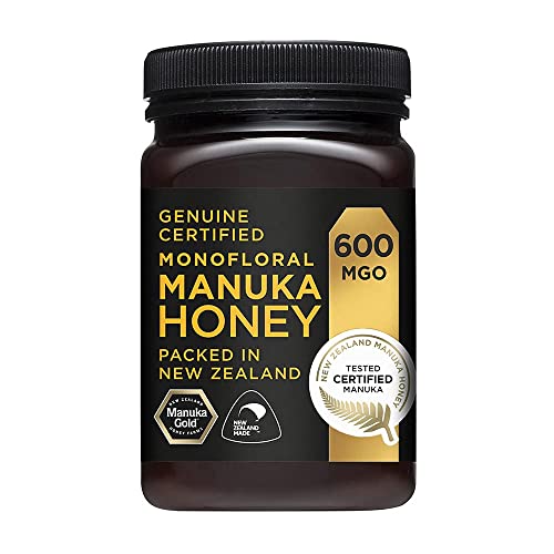 Manuka Gold 600 MGO Manuka Honey, 500 g