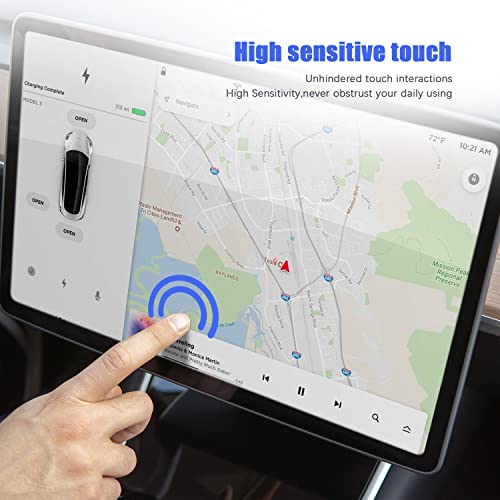 Protection verre Tesla Model 3 2023 brillant 9H pour préserver l'élégance de l'habitacle - 6