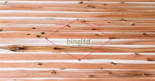 Image of BingLTD - 60 inch L x 30 inch Rectangular Acacia Butcher Block Standard Countertop with Edge Grain (CT6030-AC-CC)