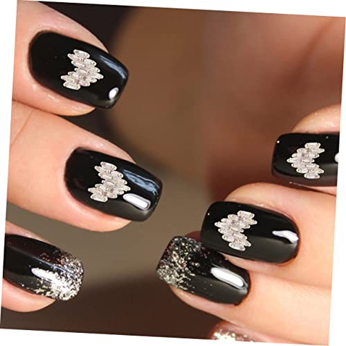 Beavorty 4Pcs Acessórios Para Unhas Guarnição De Metal Enfeites Presentes Encantos De Coração Para U