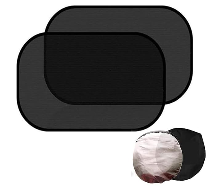 車用サンシェード サイド 2枚入 静電気式 ピタッとくっつく UVカット...