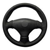 volante omp peugeot 206 gti 2. 【Material suave】: Cuero de microfibra suave y liso de alta calidad para un toque más cómodo y un uso duradero, excelente ductilidad para una fácil instalación para adaptarse perfectamente al volante de su automóvil y disfrutar de la diversión de la costura a mano.