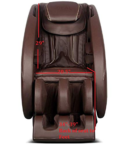 FOREVER REST Ideal Massage Full Featured Shiatsu Chair with Built in Heat Zero Gravity Positioning...