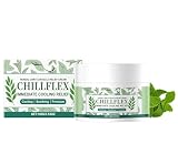 CHILLFLEX Instant Cooling Relief Cream - Soothing Cooling Gel, Natural Ingredients for Body Care (1)