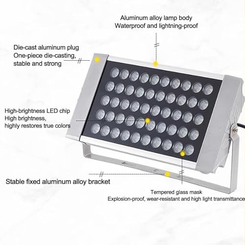 Éclairage de Paysage à LED Extérieur IP67 Étanche 220V pour Arbre et Mur
