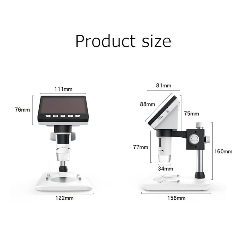 Microscope numérique 1000x pour analyser les circuits et lames de microscope