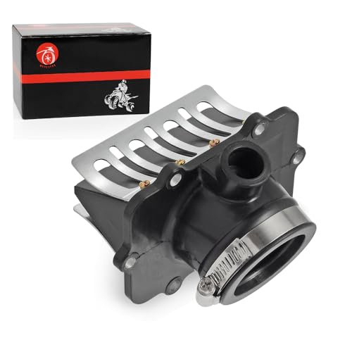 Carb Flange Intake Socket & Reed Valve Compatible with Ski-Doo GSX GTX MXZ Summit 600 HO （NO-SDI）2003-2007 MXZ REV 800 2003 Replaces OEM# 420867879 by MOTO1988 - Image 2