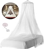mosquitera cama,Universal White Dome Malla de mosquitera Red