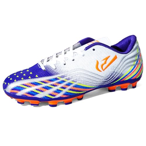 [MAKAY] �T�b�J�[�V���[�Y �����Y ���f�B�[�X �W���j�A �T�b�J�[ �g���[�j���O�V���[�Y �t�b�g�T���V���[�Y football shoes �����Ɖ��O ����~ �y�� �ϖ��Ր� �t�@�b�V���� (�p�[�v��AG,29.0 cm)