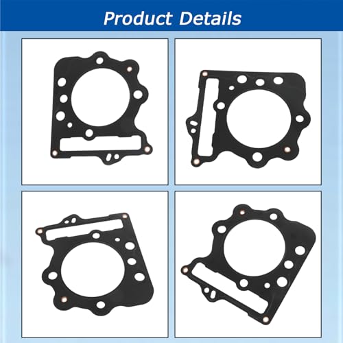 Image of GXYWADY New Top End Gasket Kit Set Replacement for Honda TRX 400EX 1999-2014 trx400ex 400 Head gaskets