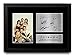 HWC Trading Friends A4 Enmarcado Regalo De Visualización De Fotos De Impresión De Imagen Impresa Autógrafo Firmado por Joey Chandler Ross Phoebe Rachel Monica Ventiladores De Programa De TV