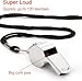 Fya Whistle, Stainless Steel Super Loud Sports Whistle with Lanyard, Perfect for Referees, Coaches, Polices, Outdoor Sports, Emergency