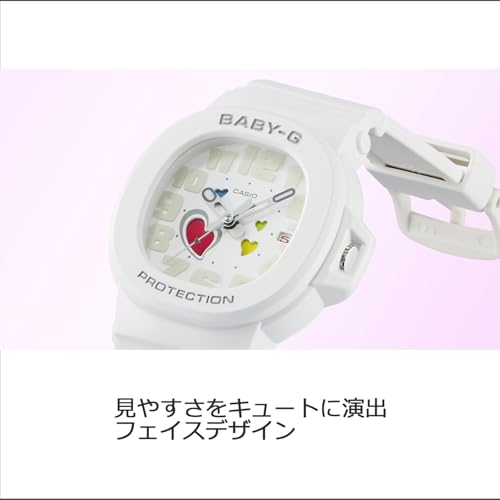 [カシオ] 腕時計 ベイビージー 【国内正規品】PLAYFUL HEARTS SERIES BGA-10-7AJF レディース ホワイト 商品画像3