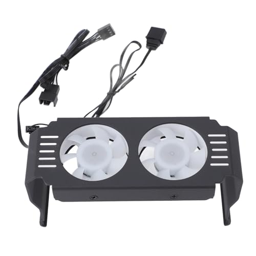 Refroidisseur mémoire RAM ARGB PUSOKEI double ventilation haut de gamme pour DDR