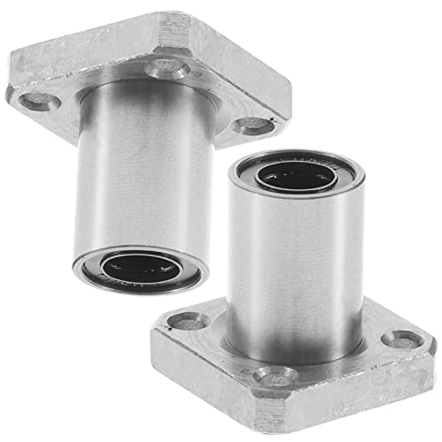 Mobestech 2 Peças Eixo De Guia Linear Acessórios Esportivos Rolamentos Lineares Extras Rolamentos Li