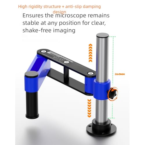 Support de microscope pour libérer l'espace de travail bras bleu 360° - 4