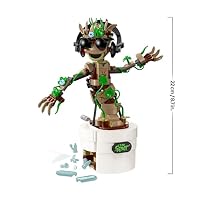 LEGO | Marvel Tanzender Groot - Animierte Minifigur eines Charakters aus Guardians of the Galaxy - Interaktives Spielset - Kreatives Spielzeug - Superhelden Geschenk für Jungen und Mädchen - 76297 – Ansicht 8