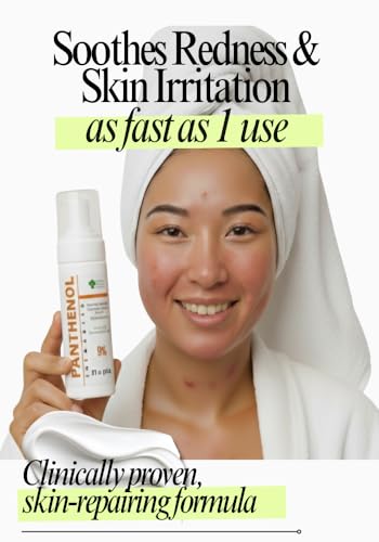 9% Panthenol pjena u spreju - Umiruje crvenilo, akne, opekline od sunca i regenerira kožu s B5, alojom i hijaluronskom kiselinom - Nakon lasera, faceliftinga, tetovaže i transplantacije kose, 150 ml