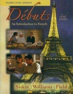 Debuts: An Introduction to French 007321910X Book Cover
