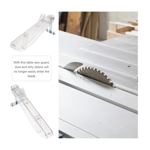 Protection de lame de scie circulaire universelle pour table de menuiserie - 4