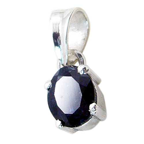 Collier en Iolite Véritable et Argent Massif d'Exception - 4