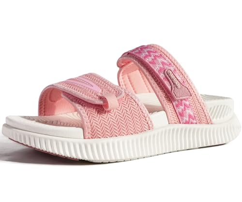 Image of KuaiLu Womens Orthotic Adjustable Strap Slides Arch Support Slip On Sandals
