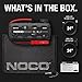NOCO Boost X GBX155: 4250A UltraSafe Jump Starter – 12V Lithium Battery Booster Pack, Portable Jump Box, Power Bank & Jumper Cables - for 10.0L Gas and 8.0L Diesel Engines
